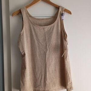 Talbots Gold Tank Top